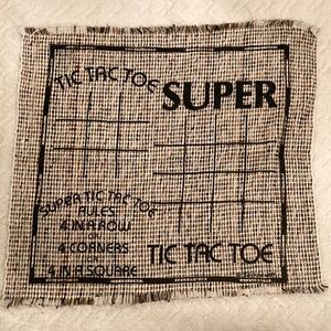 Savage 1987 Super Tic Tac Toe Game Outdoor